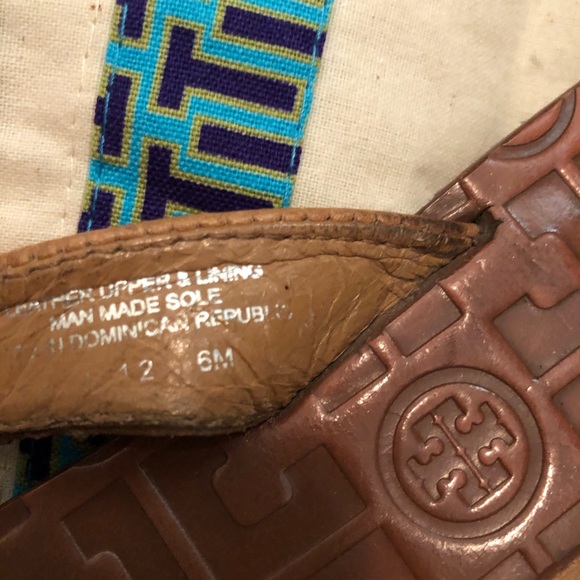 ❌SOLD❌Tory Burch Thora Sandal Royal Tan sz 6 - Picture 9 of 11